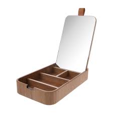 This handy magical box is the key to preparing your photos for scrapbook pages or photo albums the right way. Hkliving Storage Box With Mirror Made Of Willow Wood And Leather Orangehaus