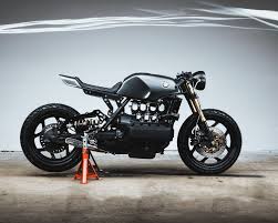 this bmw cafe racer is a custom