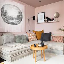 pink living room ideas decorating