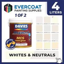 Davies Paints Megacryl Semi Gloss 4