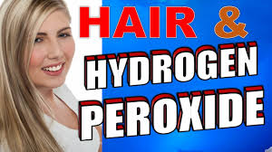 bleaching hair with hydrogen peroxide