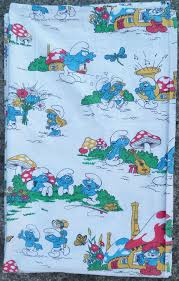 The Smurfs Bed Sheet 240 X 160 Cm