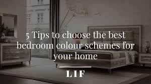 best bedroom colour schemes