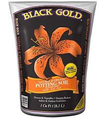 organic potting soil by black gold 1cf