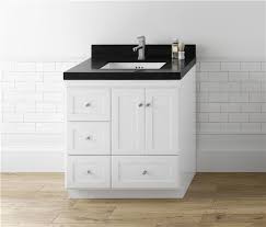 21 results for bathroom vanities 30 inch. Ronbow 081930 3r W01 Shaker 30 Inch Bathroom Vanity Cabinet Base In White Wood Doors On