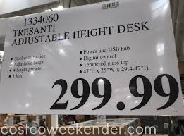 tresanti adjule height desk