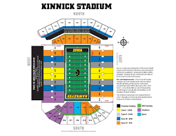 Map Of Kinnick Stadium Seating Chart D1softball Net