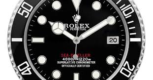 Rolex Wall Clock Sea Dweller Style