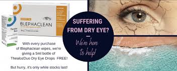 eye lid cleansing and general hygiene