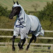 bucas buzz off fly rug with fixed neck