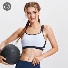 Us 21 0 Crz Yoga Womens High Impact Racerback Padded Ultra Support Sports Bra Workout Underwear In Sports Bras From Sports Entertainment On