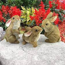 Bunny Den Garden Rabbit Statue
