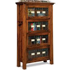 leaded gl barrister amish bookcase