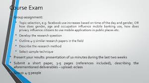 Research Methods Sample Exam Questions YouTube Access how to video on using Examination paper database