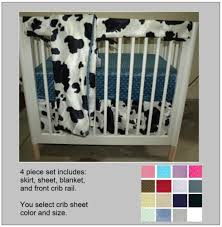 Cow Print Crib Bedding Farm And Counry