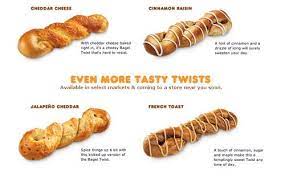 dunkin donuts bagel twist