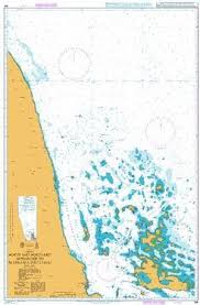 British Admiralty Nautical Chart 164 Red Sea Eritrea