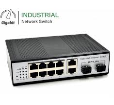 gigabit industrial switch hub 10 port
