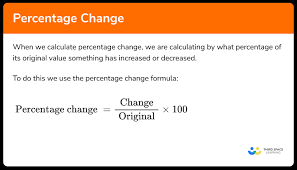 percene change gcse maths steps