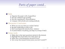 Presentation of Findings Writing Your Research Review of  Presentation of  Findings Writing Your Research Review of    Components of a literature    