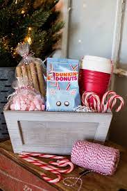 christmas morning coffee gift basket