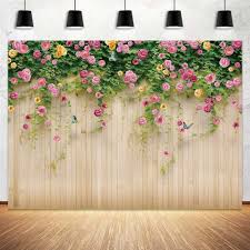 7x5ft spring flower wall photography