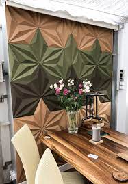 3d Wall Panels Brown Room Decoration