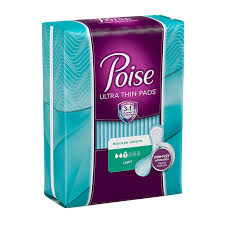 Poise Ultra Thin Pads For Protection Against Bladder Leaks