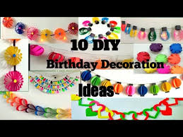 10 diy beautiful birthday party and