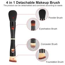 double ended makeup brush set