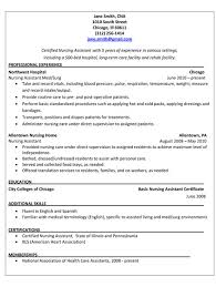 Sample Resume Nursing Assistant Position Certified Nursing Assistant Resume  Sample One Marketing Resume Objective Statements Position Resume Templates