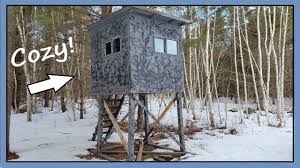 deer hunting blind 5 x 6 insulated