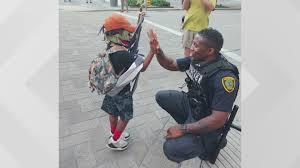 Whatever sentence he receives, it's extremely unlikely that he will serve anywhere close to the entirety behind bars. George Floyd March Young Boy Officer Form Budding Friendship Khou Com