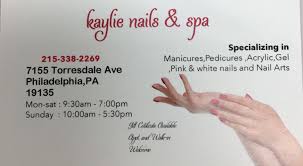 kaylie nails and spa nail salon