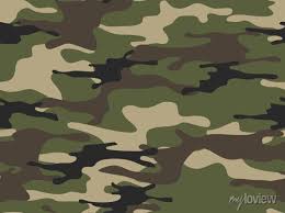 Camouflage Seamless Pattern Military