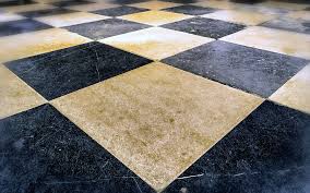clean dirty tile floors