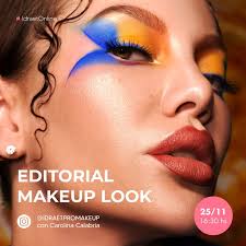vivo insram editorial makeup look