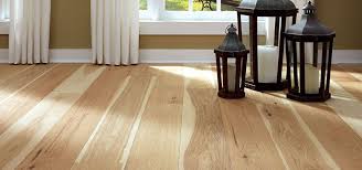 Wide Plank Hickory Floor