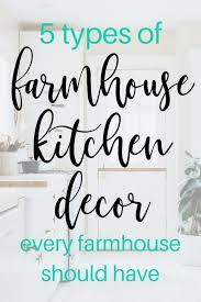 farmhouse kitchen decor items