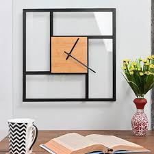 The Statement Wall Clock In Wooden And