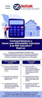 difference between home loan emi