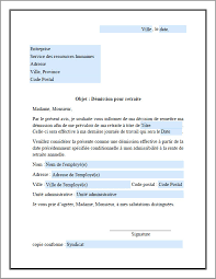 formulaire pdf d une lettre de