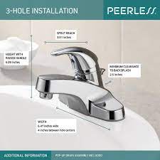 p136lf single handle bathroom faucet