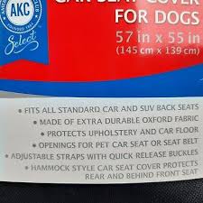 Car Seat Cover For Dogs 57 034 X 55