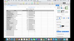 How To Add A Star Rating To A Numbers Spreadsheet