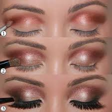 cheesecake makeup tutorial red bronze eye