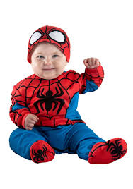spider man infant costume