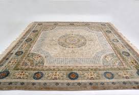 antique chinese silk rug at pamono