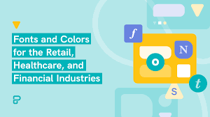 brand fonts and logo colors for retail