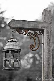 rust rustic lamps garden lanterns